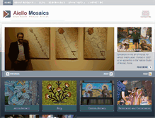 Tablet Screenshot of aiellomosaics.com